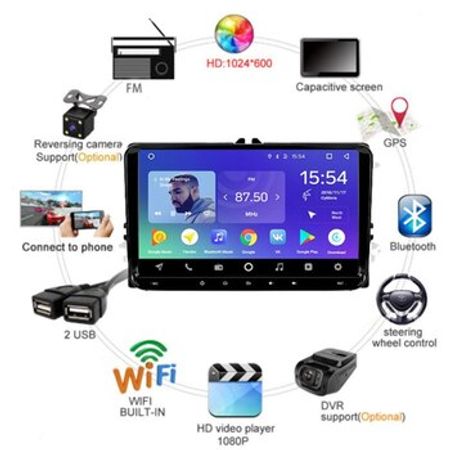 Volkswagen Passat B6 üçün android monitor – Ehtiyat hissələri – ucuztap.az