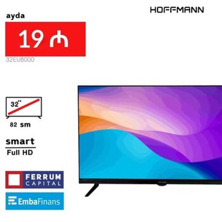 HOFFMANN 32EU6000 Smart TV – Televizor və proektorlar – ucuztap.az