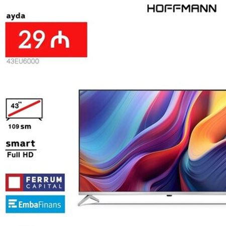 Televizor TV HOFFMANN 43EU6000 – Televizor və proektorlar – ucuztap.az