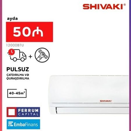 Kondisioner Shivaki 12H (45kv) – Kondisionerlər – ucuztap.az