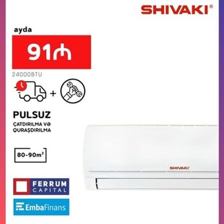 Kondisioner Shivaki 24000BTU – Kondisionerlər – ucuztap.az