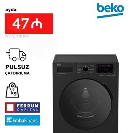 Paltaryuyan Beko WSPE7H616A – Bakı – ucuztap.az