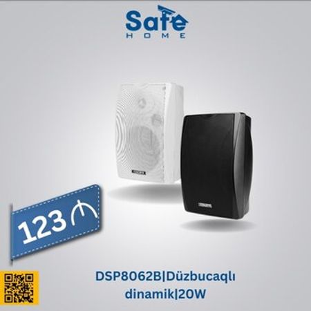 DSP8062B Düzbucaqlı dinamik 20W – Audio və video – ucuztap.az