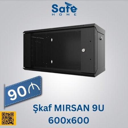 Şkaf MIRSAN 9U 600x600 – Şəbəkə avadanlıqları – ucuztap.az