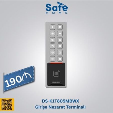DS-K1T805MBWX girişə nəzarət sistemi – Təhlükəsizlik avadanlığı – ucuztap.az