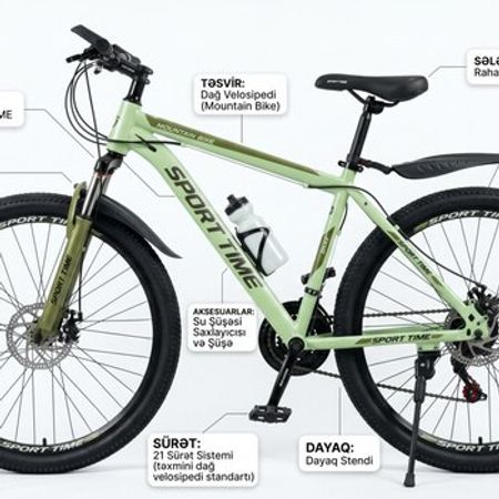 Velosiped SPORT TIME 26 – Bakı – ucuztap.az