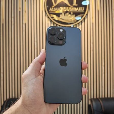 Apple iPhone 16 Pro Max Black Titanium 256GB/8GB – Bakı – ucuztap.az