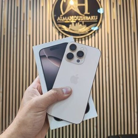 Apple iPhone 16 Pro Desert Titanium 256GB/8GB – Bakı – ucuztap.az