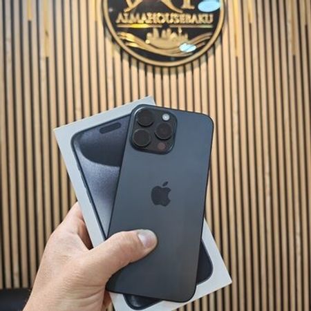 Apple iPhone 15 Pro Max Black Titanium 512GB/8GB – Bakı – ucuztap.az