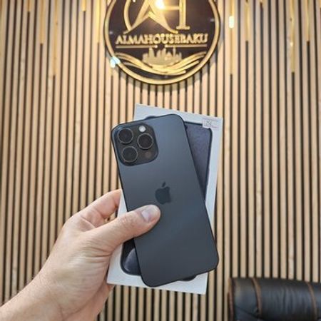 Apple iPhone 15 Pro Max Black Titanium 256GB/8GB – Bakı – ucuztap.az