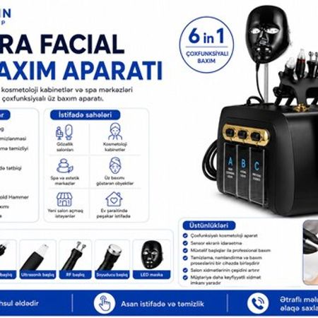 Üz baxım aparatı Hydra Facial – Bakı – ucuztap.az
