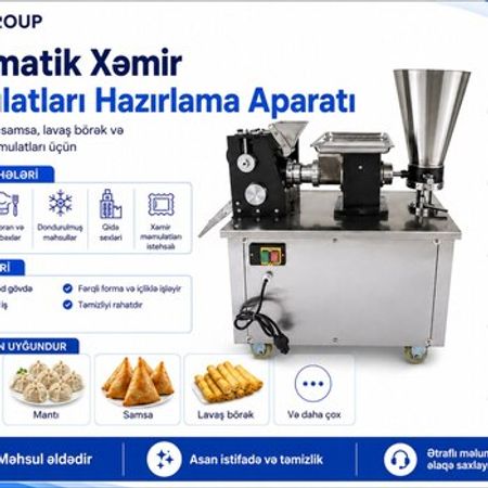 Avtomatik xəmir məmulatları hazırlama aparatı – Bakı – ucuztap.az