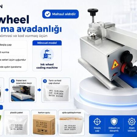 İnk wheel kodlama avadanlığı tarix və kod vurma aparatı – Bakı – ucuztap.az