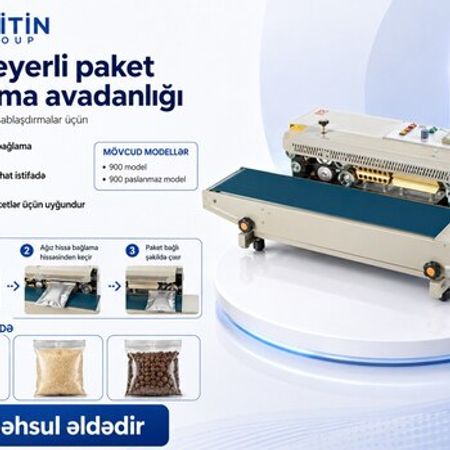 Konveyerli paket bağlama avadanlığı – 900 model – Biznes üçün avadanlıq – ucuztap.az