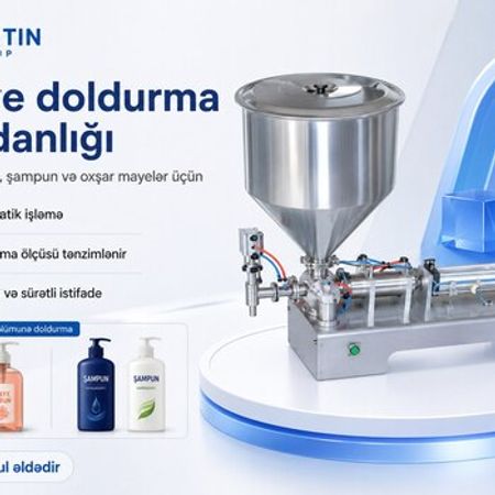 Maye doldurma avadanlığı – sabun, şampun, gel üçün – Biznes üçün avadanlıq – ucuztap.az