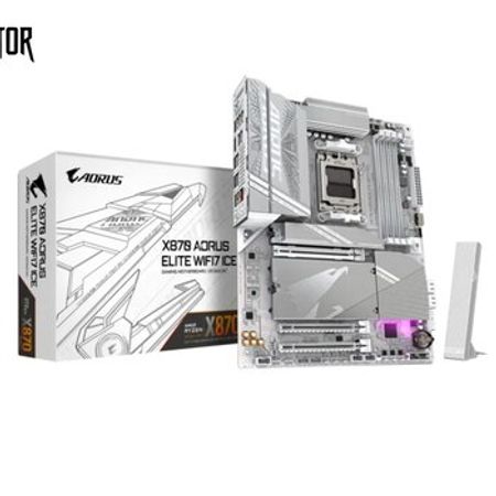Ana kart GIGABYTE X870 AORUS ELITE WIFI7 ICE – Masaüstü kompüterlər – ucuztap.az