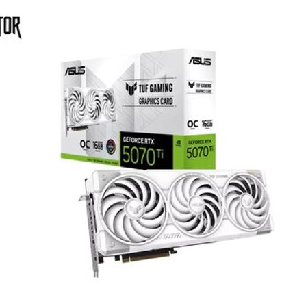 ASUS TUF Gaming GeForce RTX™ 5070 Ti 16GB GDDR7 White OC Edition – Masaüstü kompüterlər – ucuztap.az
