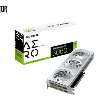 Video kart Gigabyte Aero GeForce RTX 5060 8GB OC White – Bakı – ucuztap.az