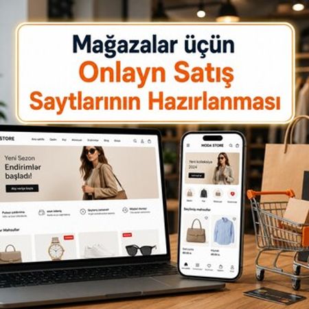 Mağazalar üçün onlayn satış saytlarının hazırlanması – Bakı – ucuztap.az