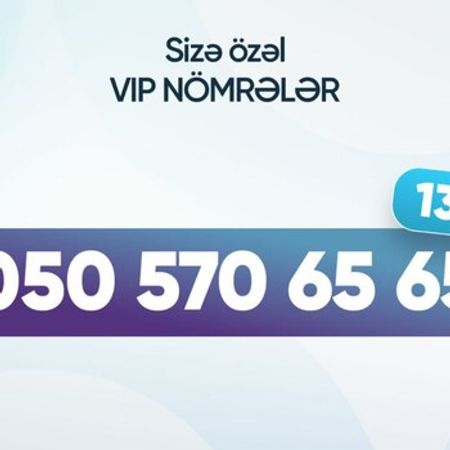 Azercell nömrə – (050) 570-65-65 – Nömrələr və SİM-kartlar – ucuztap.az
