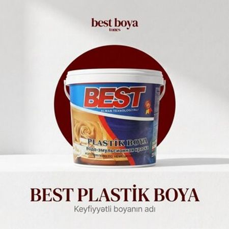 BEST plastik boya – Təmir və tikinti – ucuztap.az