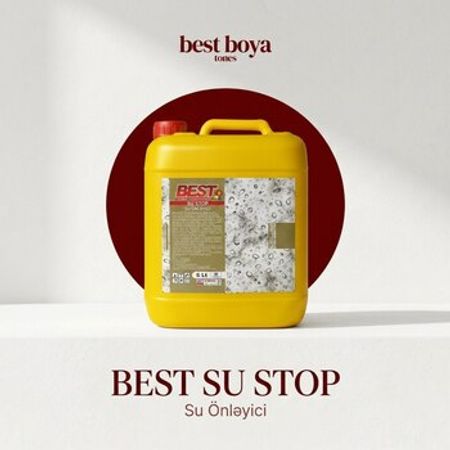 BEST SU STOP - fasadlar üçün su itələyici qoruyucu məhlul – Təmir və tikinti – ucuztap.az