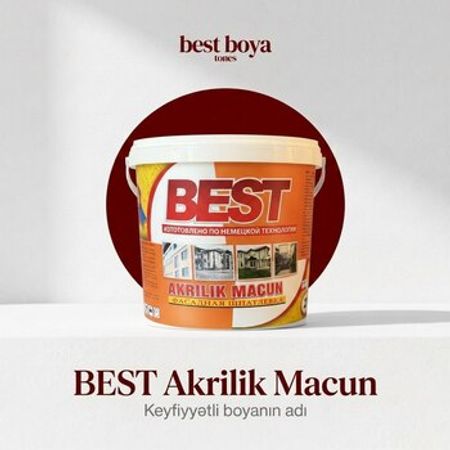 BEST akrilik məcunu – Təmir və tikinti – ucuztap.az