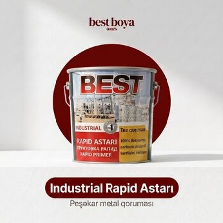 BEST INDUSTRIAL RAPID ASTARI – Metal Səthlər üçün Peşəkar Qoruma – Təmir və tikinti – ucuztap.az