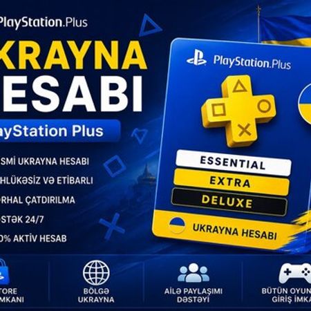 PlayStation PS PLUS (12 aylıq) – Oyunlar, pultlar və proqramlar – ucuztap.az