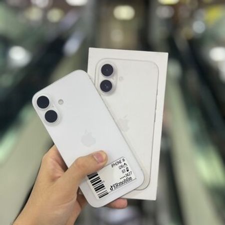 Apple iPhone 16 White 128GB/8GB – Bakı – ucuztap.az