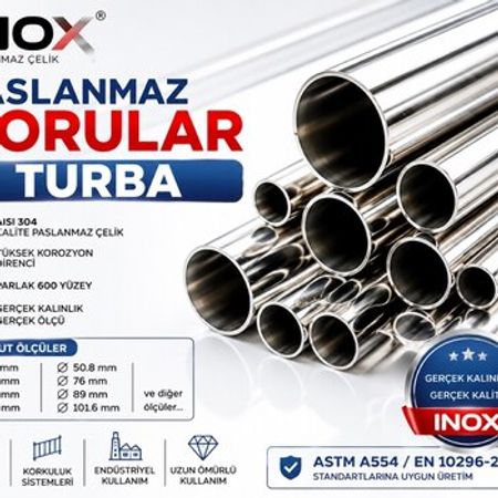 Borular Sus 304, İsi 304/Astm – Təmir və tikinti – ucuztap.az