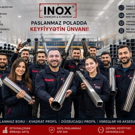 Paslanmayan borular – Təmir və tikinti – ucuztap.az