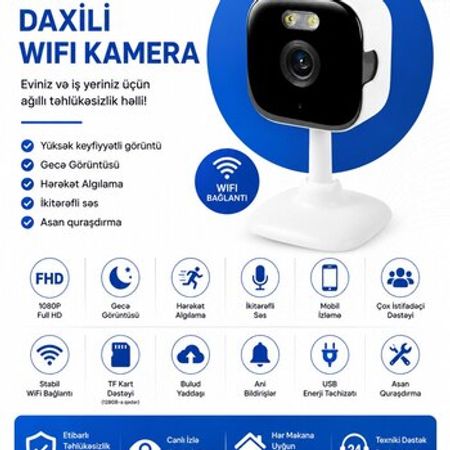 Daxili mini kamera – Bakı – ucuztap.az