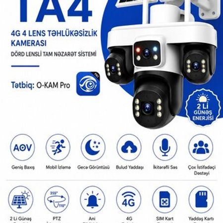 TA4 4 Lens kamerası – Bakı – ucuztap.az