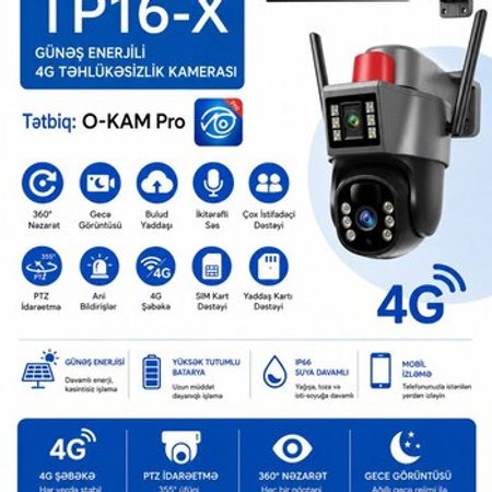 TP16-X kamerası – Bakı – ucuztap.az