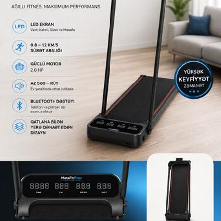 Qatlana bilən qaçış aparatı MetaFit Pro Air – Bakı – ucuztap.az
