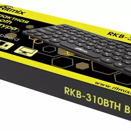 Ritmix RKB-310BTH Black Bluetooth Keyboard – Kompüter aksesuarları – ucuztap.az