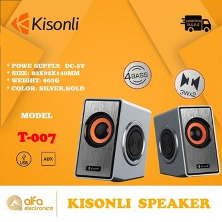 Kisonli T-007 dinamiki – Audio və video – ucuztap.az