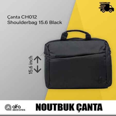 Çanta CH012 Shoulderbag 15.6 Black – Bakı – ucuztap.az