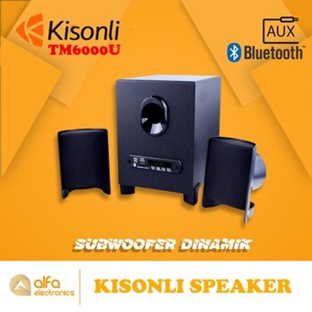 Kisonli TM-6000U 2.1 bluetooth subwoofer dinamik – Bakı – ucuztap.az