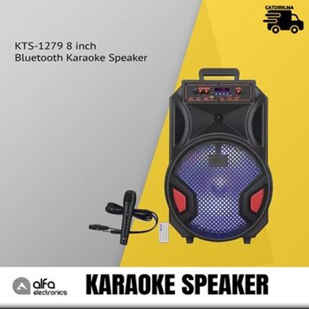 Bluetooth karaoke speaker KTS-1232 12 İnch Bluet – Bakı – ucuztap.az