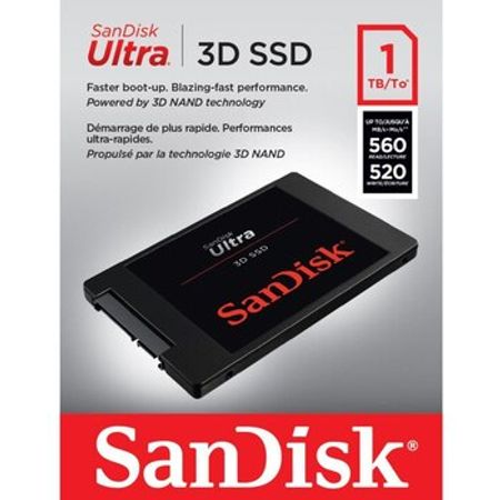 SSD Sandisk Ultra 3D SSD 1TB 2.5 – Masaüstü kompüterlər – ucuztap.az