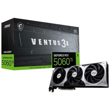 Video kart MSI VENTUS RTX 5060 Ti 8GB Ventus 3X – Bakı – ucuztap.az