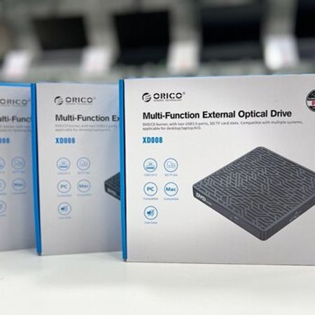 Çoxfunksiyalı xarici disk oxuyucu Orico Multi-Function External Optical Drive (XD008) – Masaüstü kompüterl… – ucuztap.az