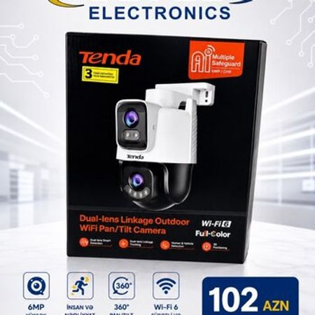 Tenda WiFi kamera CH9 Full-Color Kamera – Bakı – ucuztap.az
