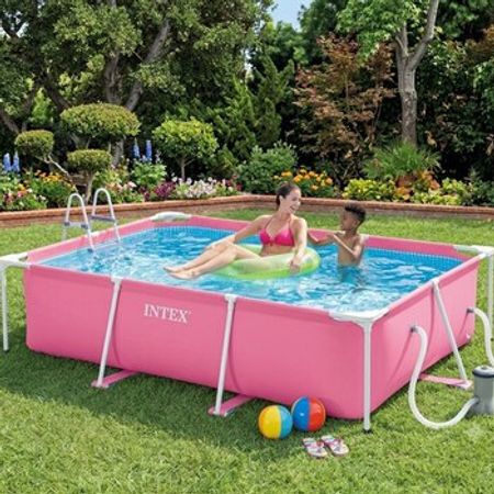 İntex metal karkaslı dördbucaqlı və filtrli hovuz (Model: 28266) – Digər – ucuztap.az