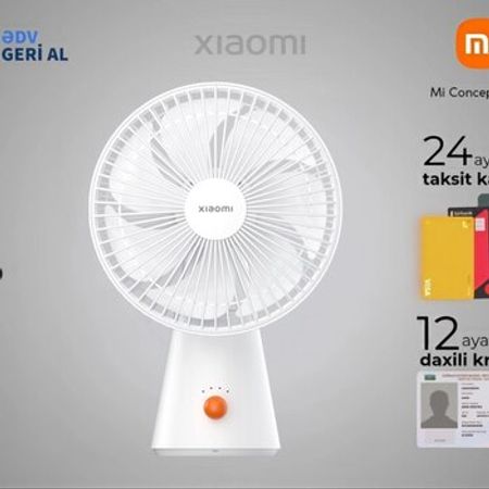 Sərinkeş Xiaomi Rechargeable Mini Fan – Bakı – ucuztap.az
