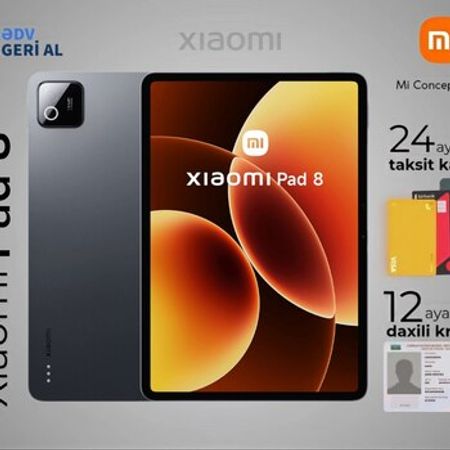 Xiaomi Pad 8 8/256 Grey – Planşet və elektron kitablar – ucuztap.az