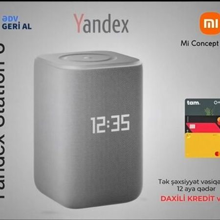 Ağıllı dinamik Yandex Station 3 Gray – Audio və video – ucuztap.az