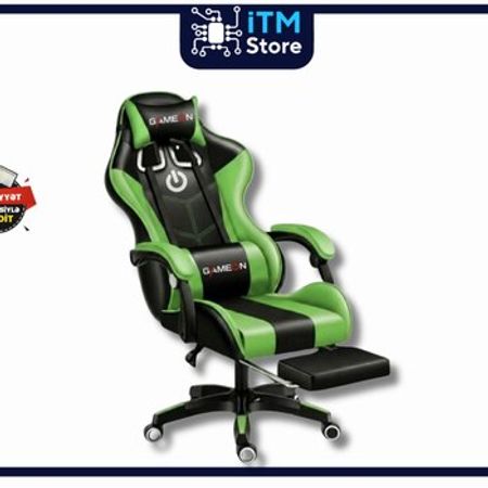 Kreslo GAMING CHAIR GAMEON GO-7001 BK/GREEN – Divanlar və kreslolar – ucuztap.az